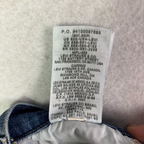 LEVIS 515 Short Jean Shorts Womens Size 12 - Picture 7 of 11